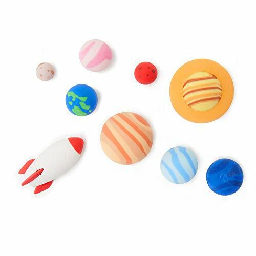 Legami - Solar System, Set di 9 Gomme (b4V)