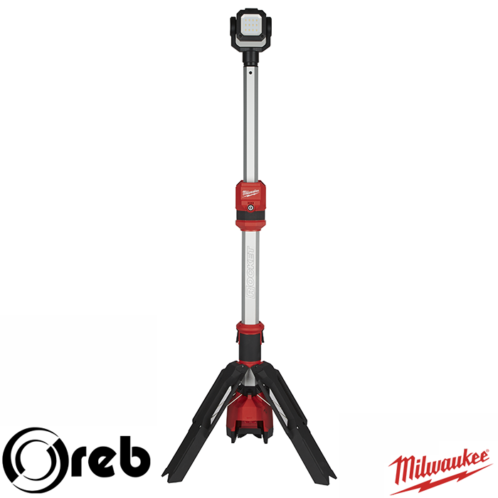TORRE FARO LED M12 1400 LUMEN + TREPPIEDE MILWAUKEE M12 SAL-0