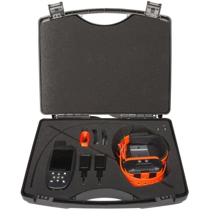 Set Completo Localizzatore Gps - Num'axes - Canicom Gps 2 - Nero / Arancione