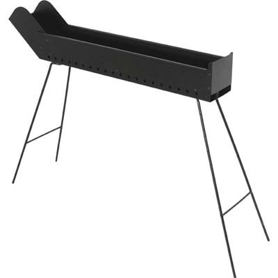 BARBECUE CARBONELLA CUOCISPIEDINI PLUS MILLE  CM 80X15 H.CM 65 RICHIUDIBILE
