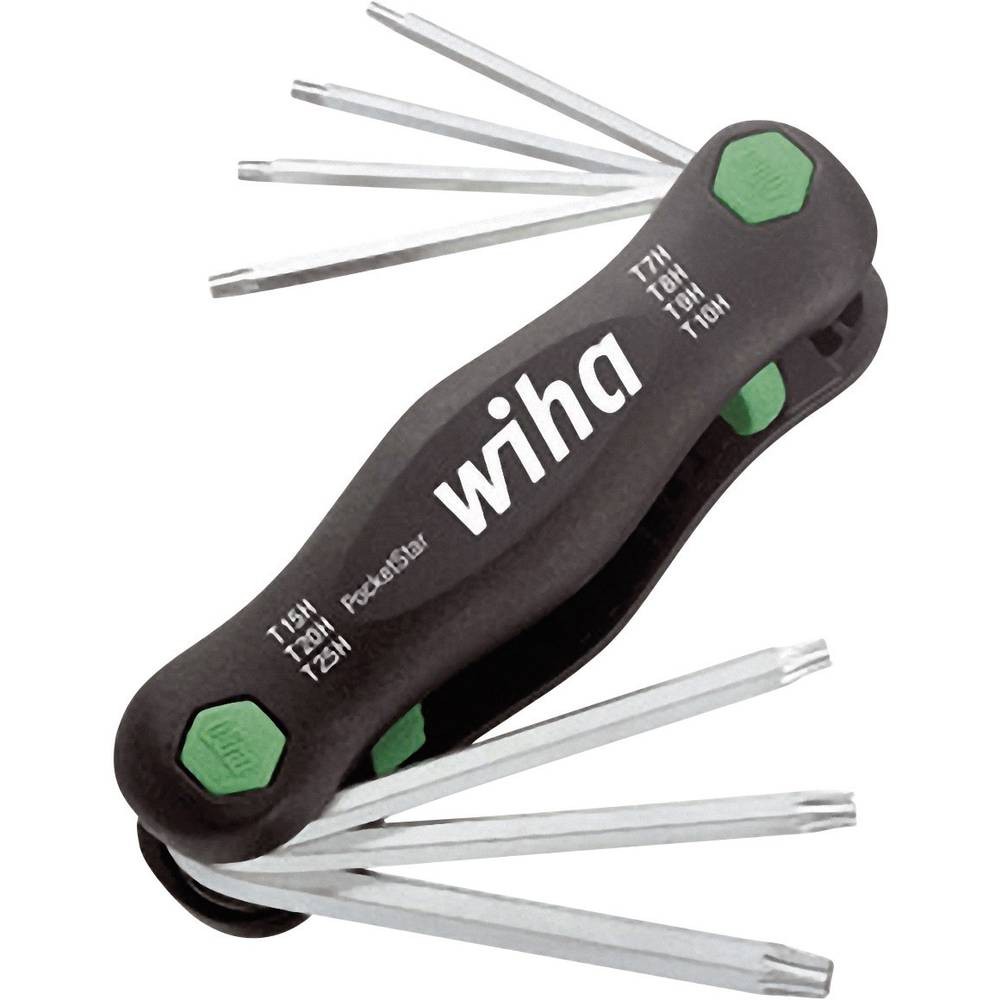 Wiha TORX BO Kit di chiavi a brugola TR 7, TR 8, TR 9, TR 10, TR 15, TR 20, TR