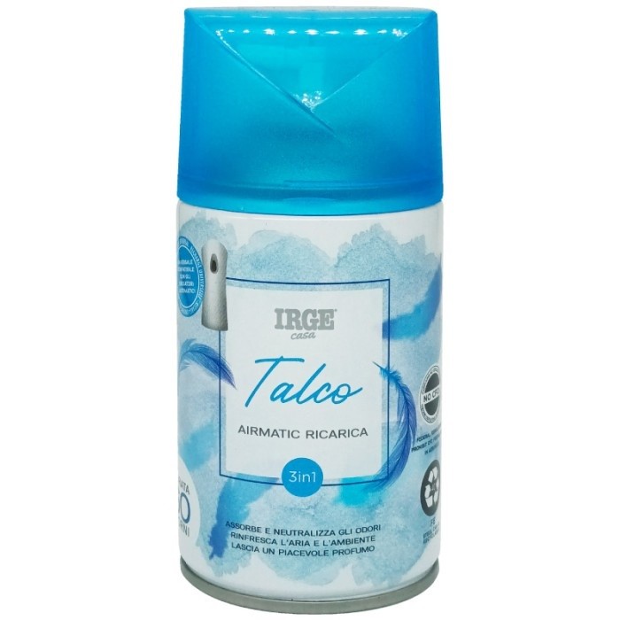 60492 IRGE AIRMATIC RICARICA PER DIFFUSORE ELETTRICO TALCO ML. 250