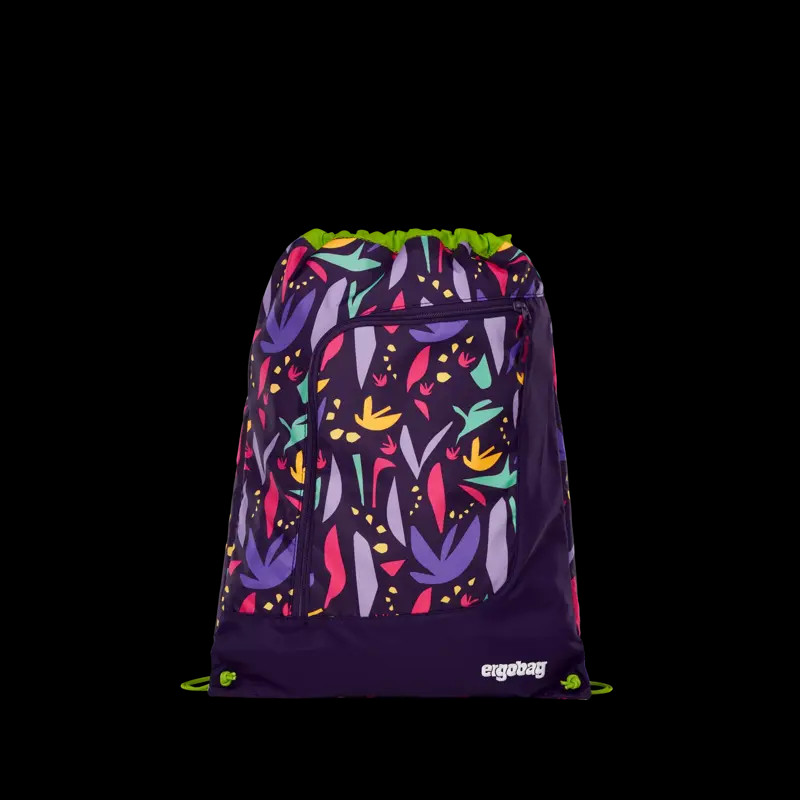 Ergobag Prime Sacca Sportiva Porta Scarpe e zainetto agganciabile allo zaino JUN
