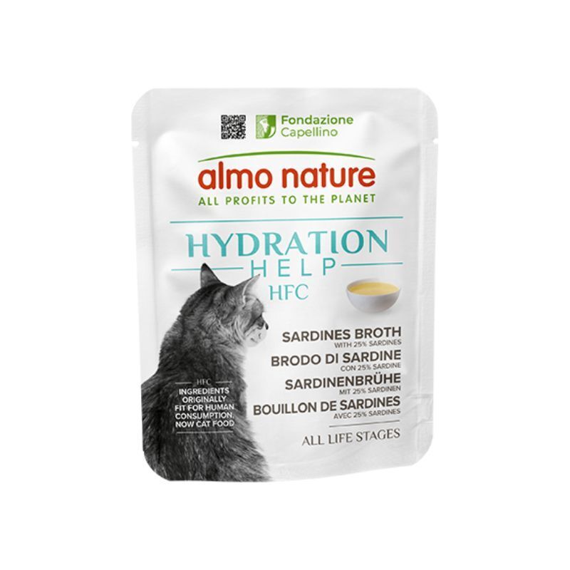 Almo nature hydration help brodo di sardine con sardine 50gr