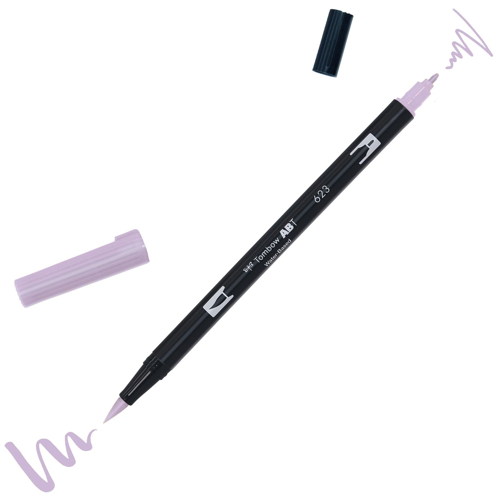 Tombow ABT 623 Dual Brush Pen - Purple Sage 623 Purple Sage 1 count (Pack of 1)