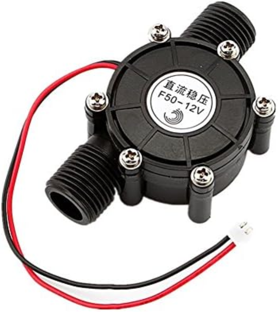 DC Water Turbine Generator 12V DC Generatore di Acqua DC 10W Micro-idro Ricarica