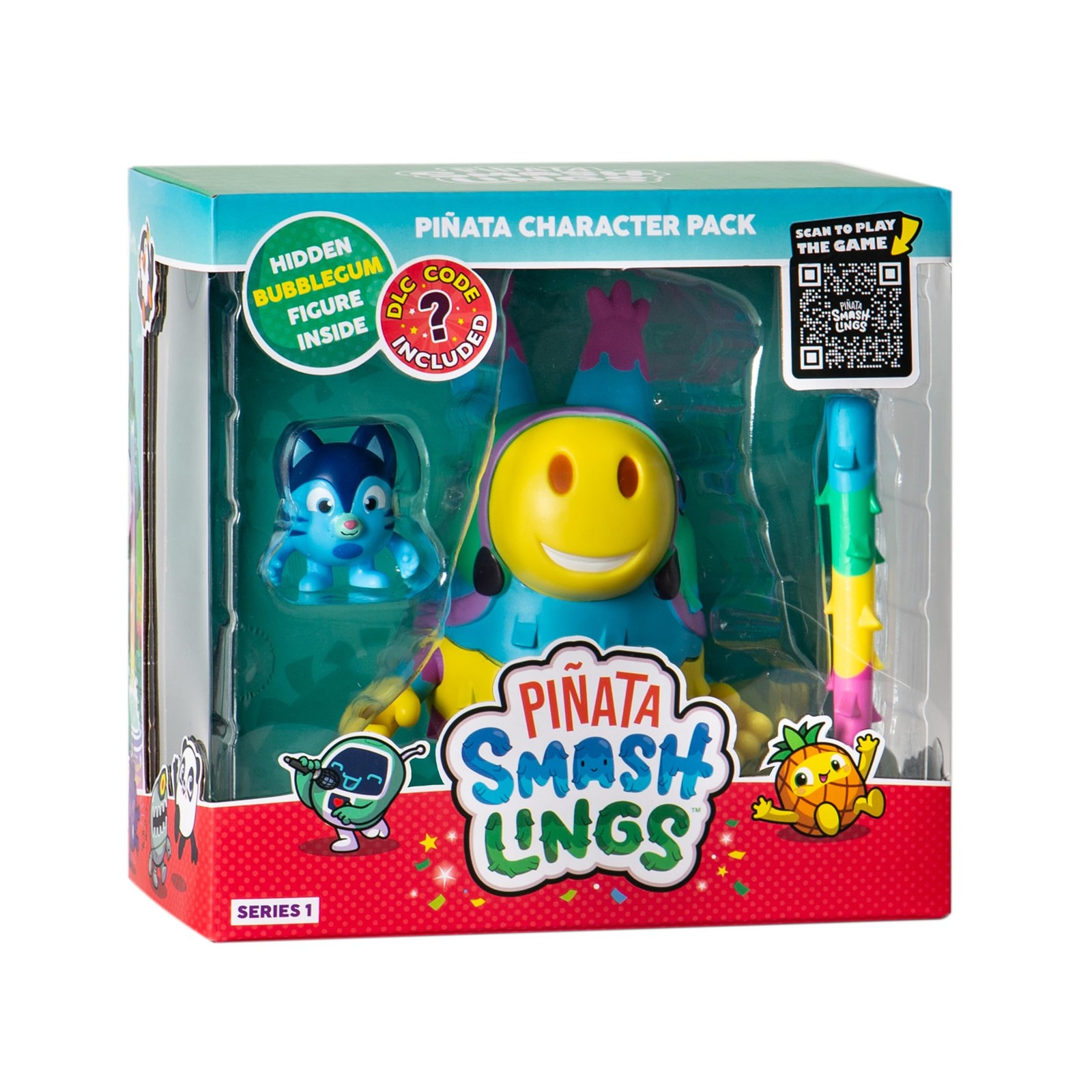 Pinata Smashlings Toikido SL6010A Figura articolata Pinata Dazzle Donkey, Roblox