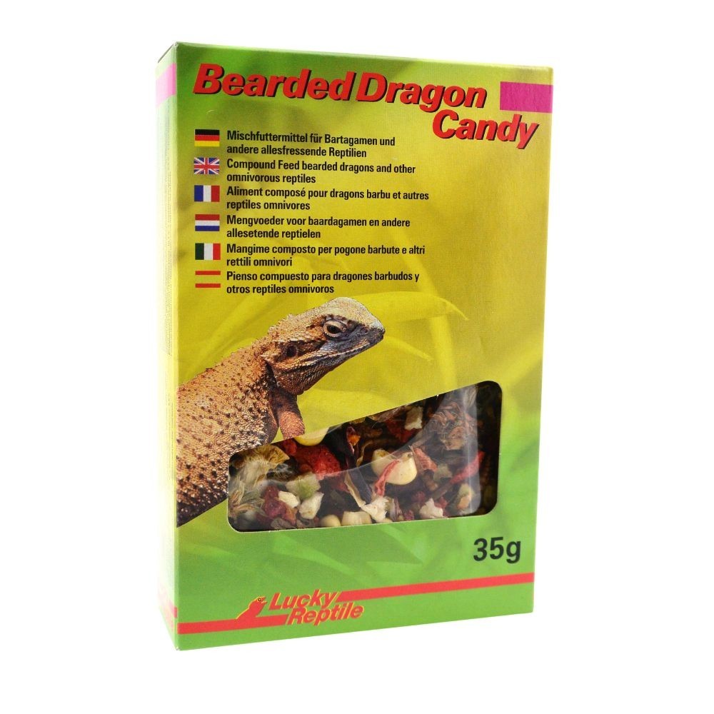 Lucky Reptile Bearded Dragon Candy 30gr leccornie per Draghi Barbuti