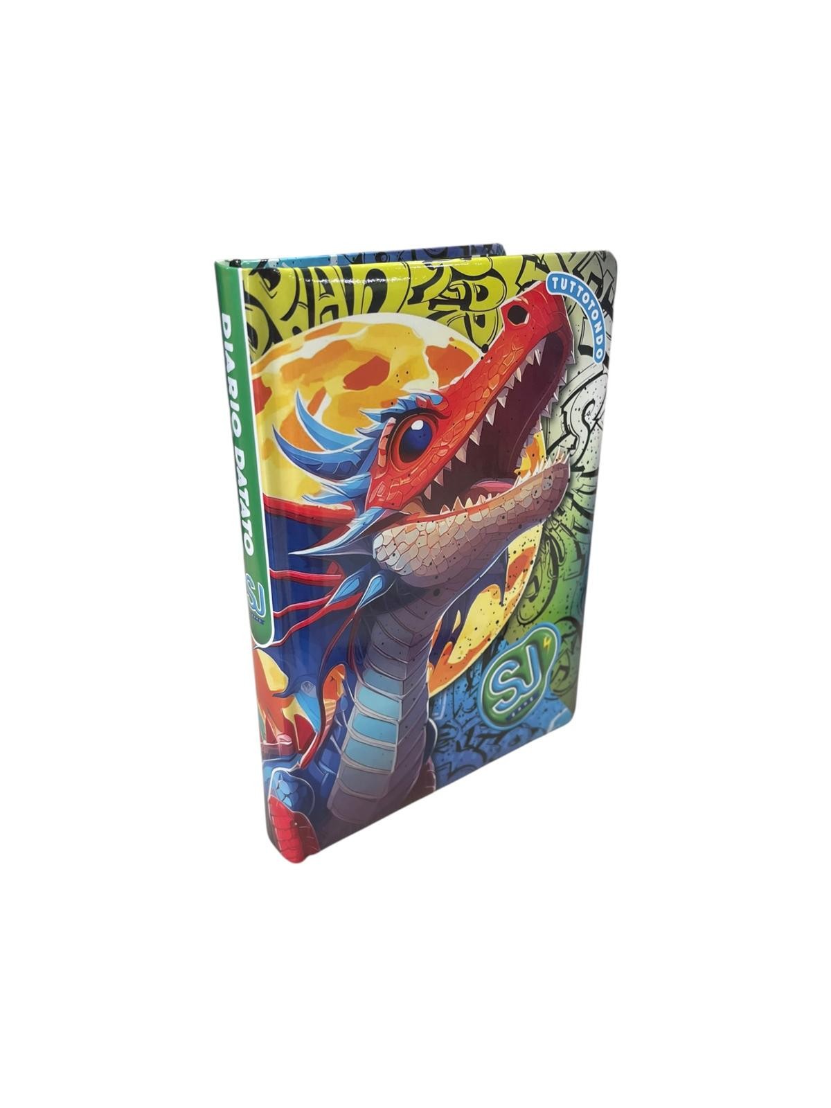 DIARIO datato DRAGO SOLE scuola 2025 2026 seven SJ GANG da 10 mesi ANIMALI boy