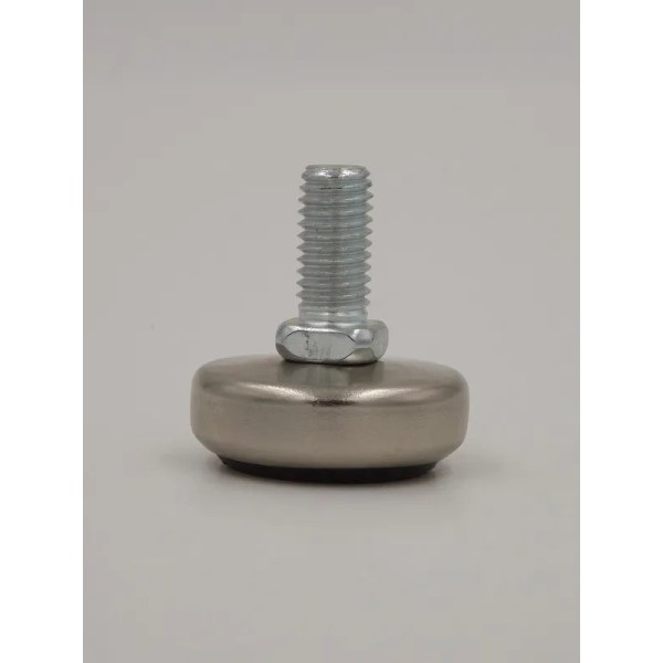 PIEDINO REGOLABILE 161 D.30 M8 CROMATO