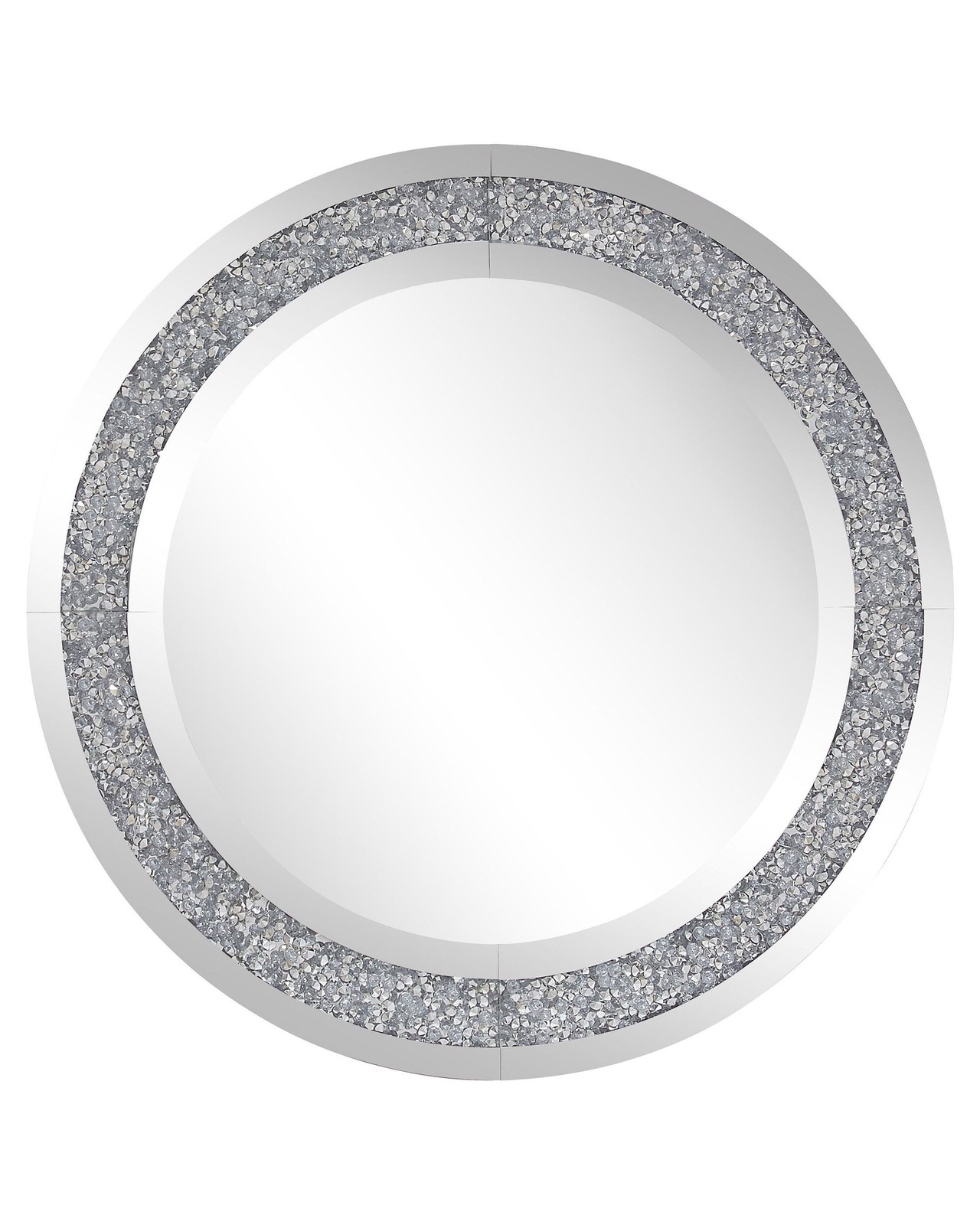ERBRAY Specchio 70 cm 70 cm Argento