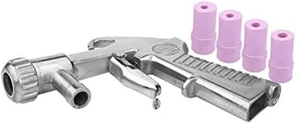 Entatial Pistola di sabbiatura, Kit di sabbiatura utile per Cerchi in Metallo pu
