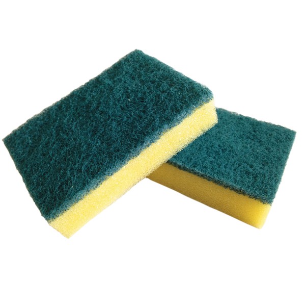 Spugna Accoppiata 2XL Scotch-Brite 3M - 7100024962 (Giallo e Verde Conf. 20)