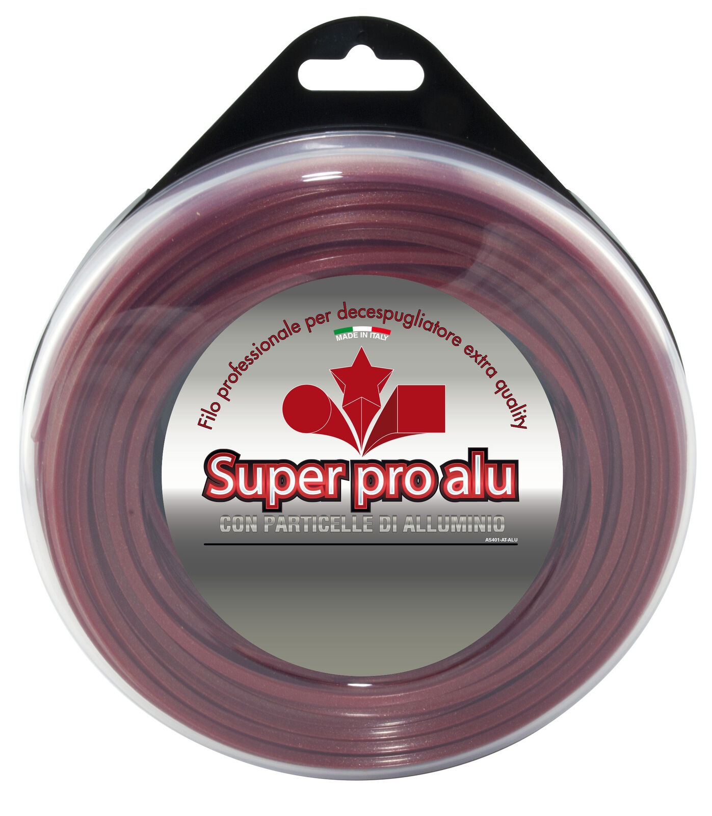 93927   Q.TA' 1 FILO NYLON ALUMADE TONDO 3,0X 60 M RED