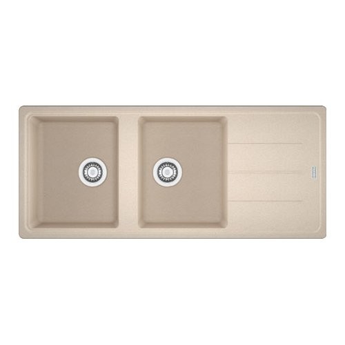 Franke Lavello 2 vasche (116x50cm) Bfg 621 BOSTON Avena Opaco 114 0276 594