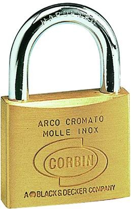 LUCCHETTO CORBIN EUROPADLOCK OTTONE      20 MM