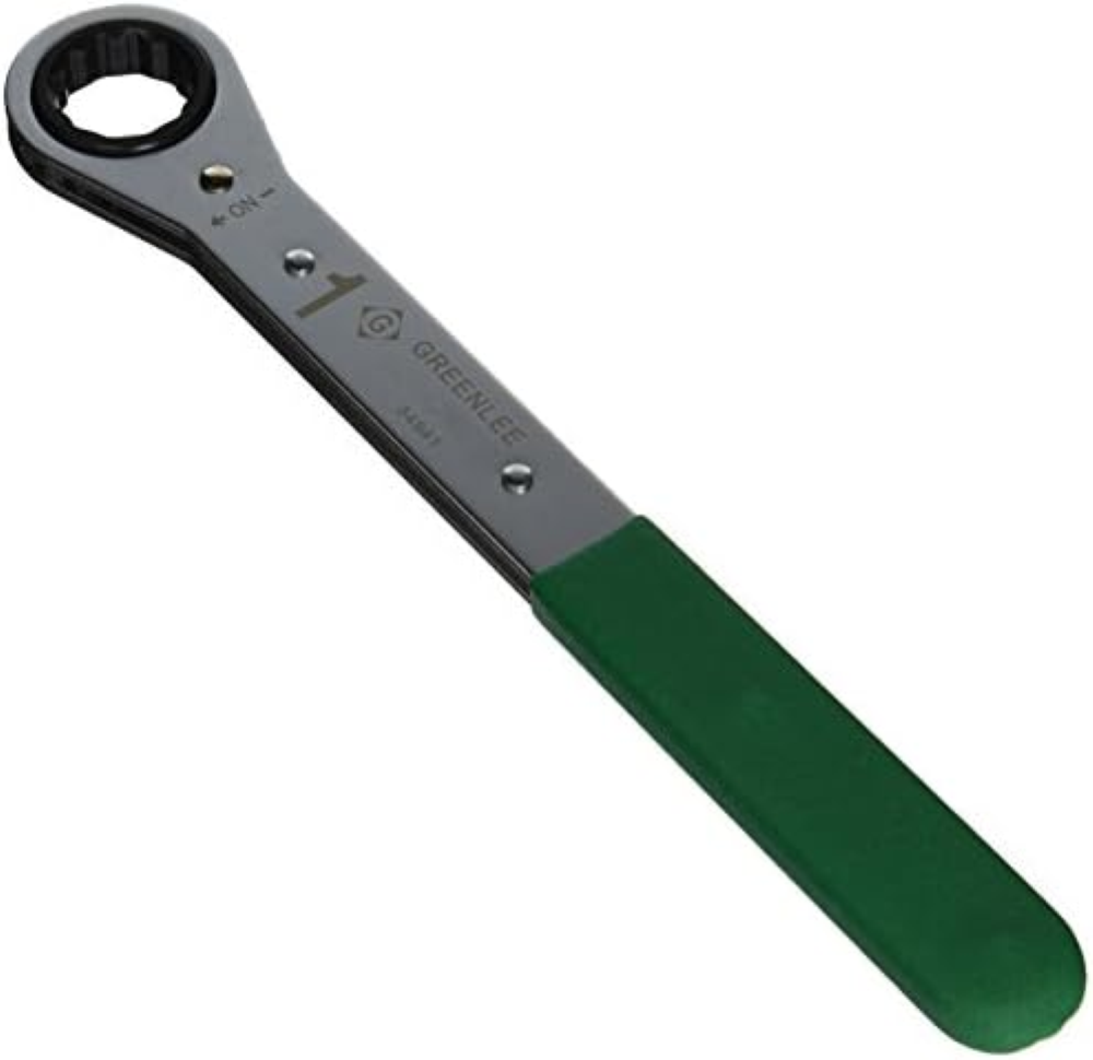Greenlee 34941 - Chiave a cricchetto a testa esagonale, 2,5 cm
