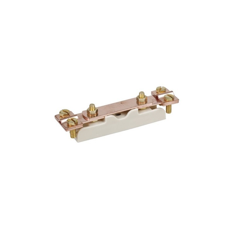 Barra di messa a terra Eur'ohm 70508 rame basso
