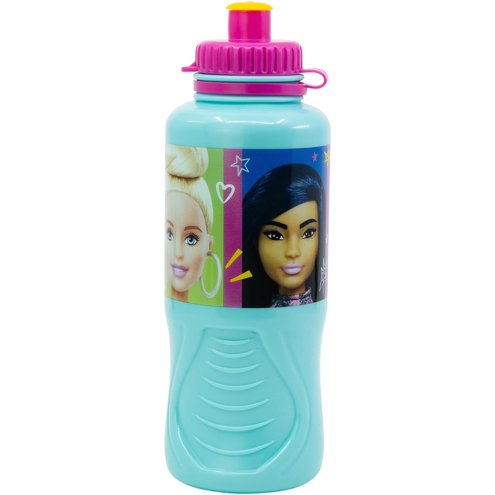 BORRACCIA SPORT BARBIE BOTTIGLIA IN PLASTICA RIUTILIZZABILE CON BECCUCCIO 430 ML