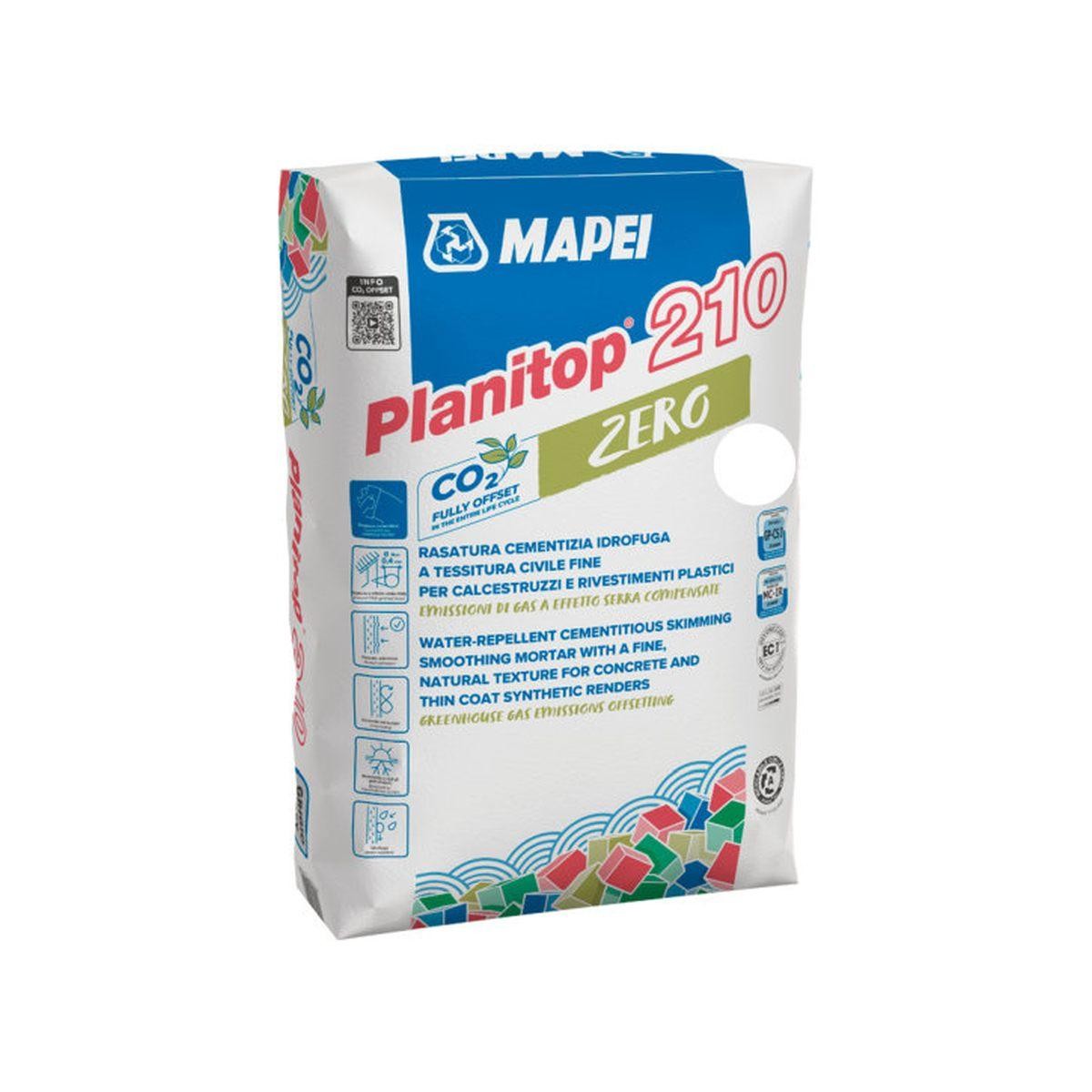 MAPEI RASATURA CEMENTIZIA IDROFUGA PLANITOP 210 BIANCA 25KG