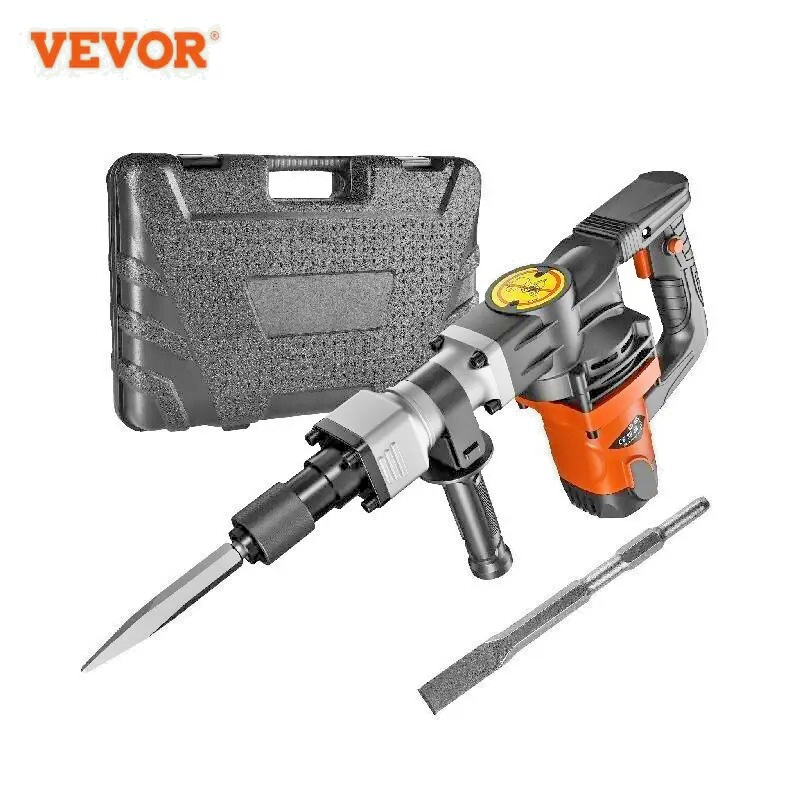 🔥 VEVOR Martello Demolitore 1400W 2900BPM + 2 Scalpelli | Spedizione Gratis