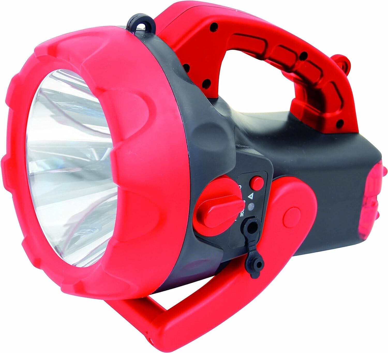 VELAMP VELDL1010R.006S Doctor Light Faro Ricaricabile, 10 W, Nero, 8x14x15 cm
