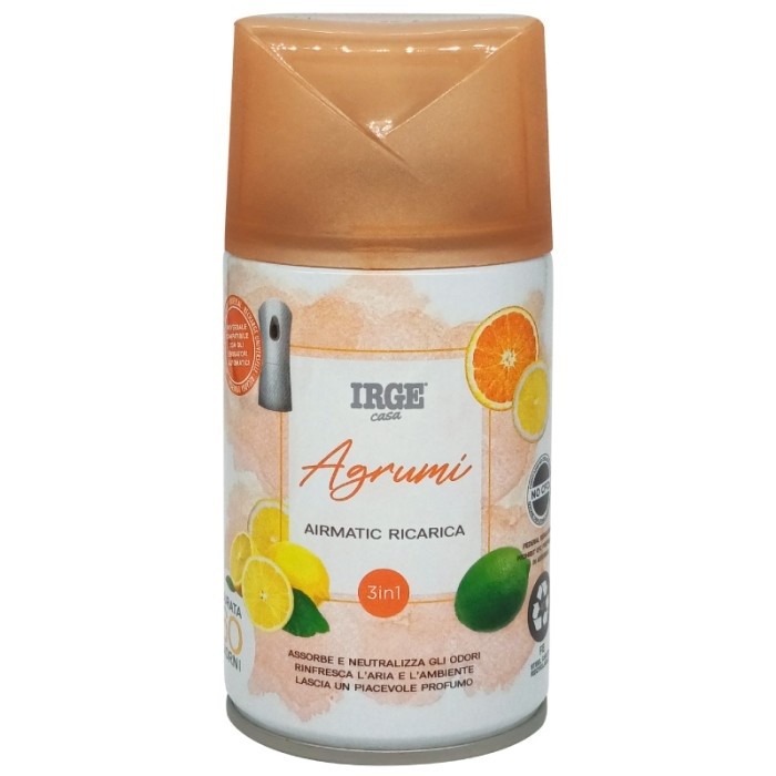 62713 IRGE AIRMATIC RICARICA PER DIFFUSORE ELETTRICO AGRUMI ML. 250