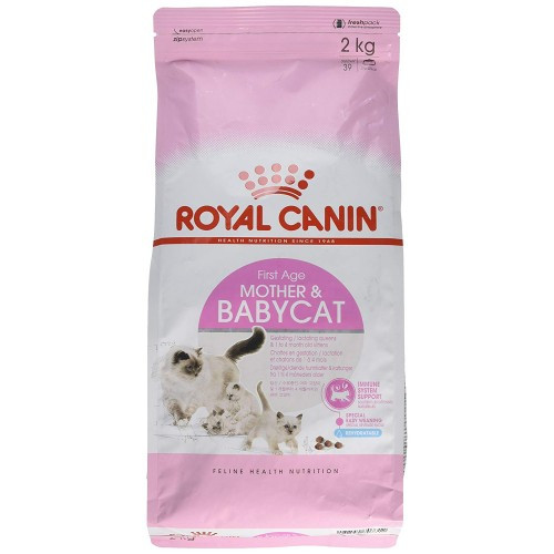 Crocchette per gatti Royal Canin feline mother and babycat gattini 2 Kg