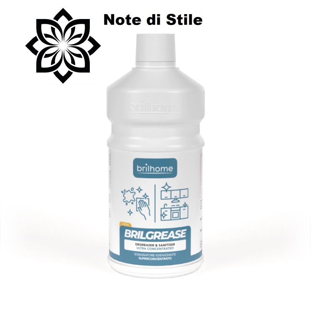 Brilhome Brilgrease - Sgrassatore e igienizzante superconcentrato Chogan  BH0210