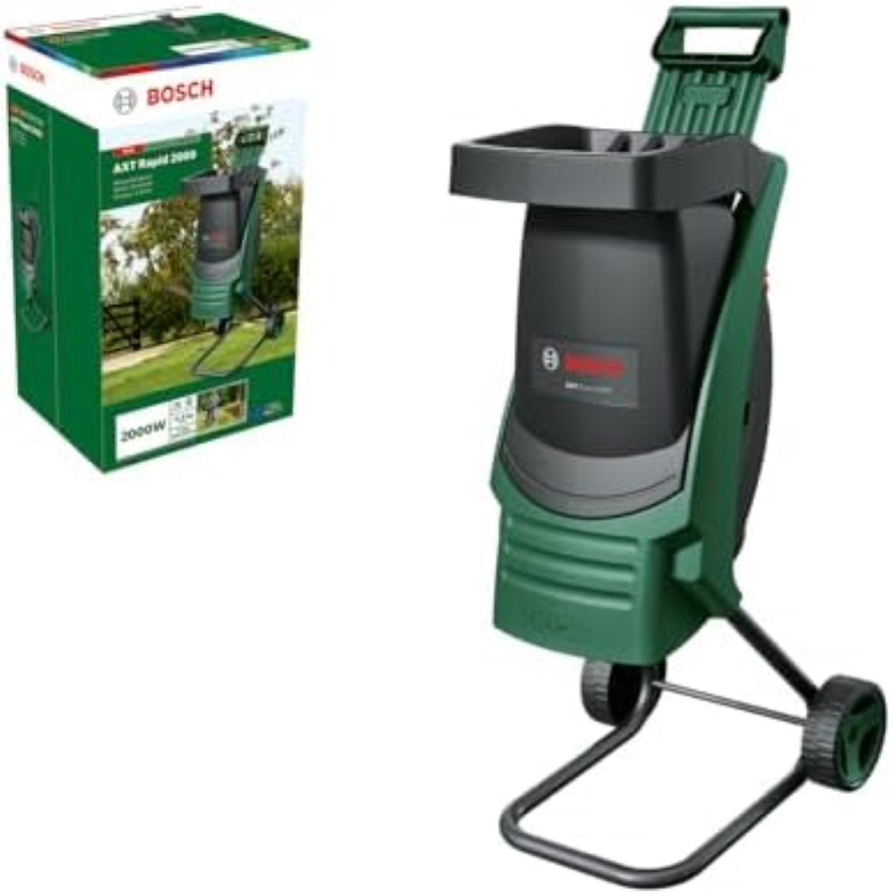 Bosch AXT Rapid 2000 Broyeur de vÃ©gÃ©taux (pour un broyage puissant des dÃ©bris