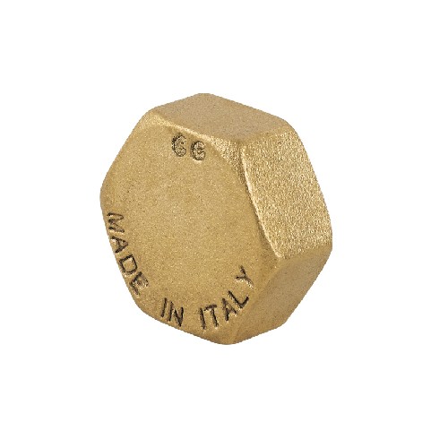 TAPPO FEMMINA IN OTTONE GIALLO- 1/4- CAVAL- pezzi 1