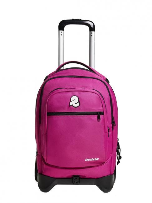 ZAINO TROLLEY INVICTA plug plain grs zaino trolley 2 r FESTIVAL FUCHSIA ND  scel
