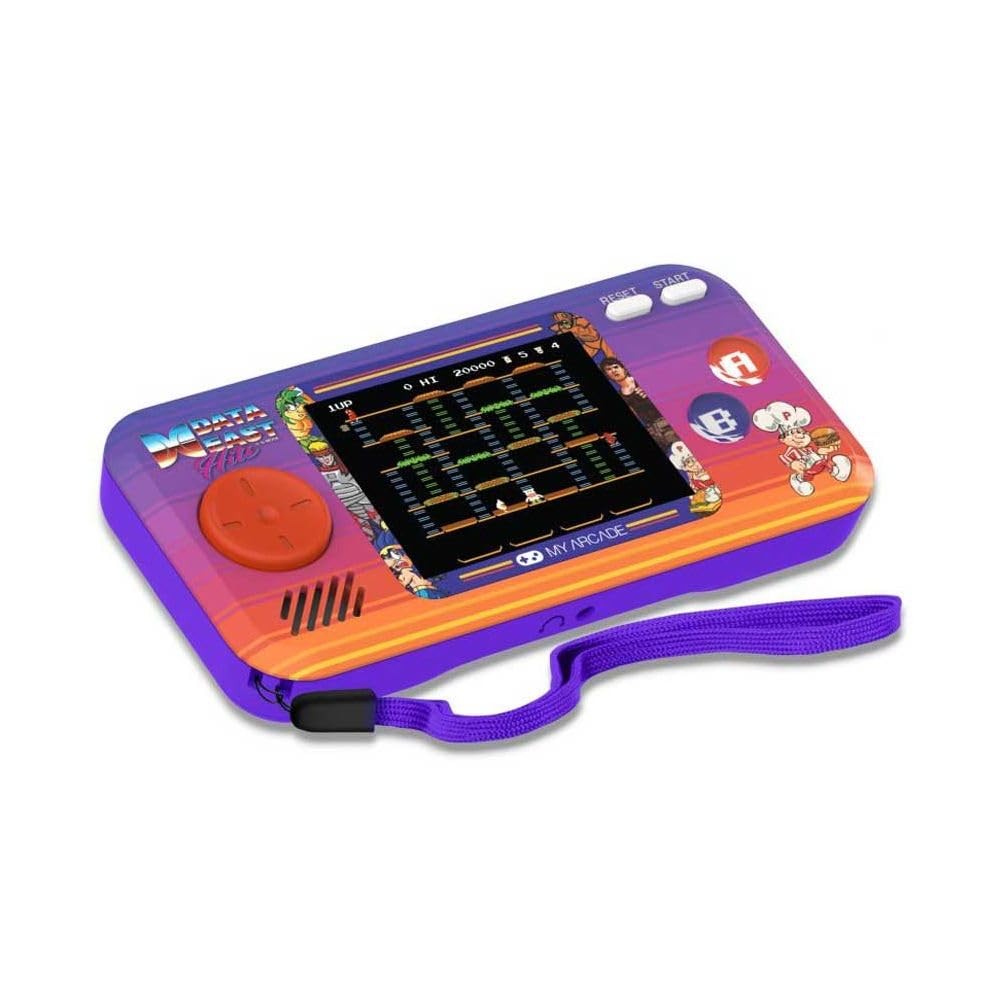 My Arcade Data East Hits Mini Arcade Games Console - Pocket Player Table Top Arc
