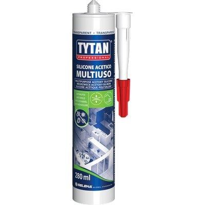 60741 TYTAN SILICONE ACETICO UNIVERSALE TRASPARENTE ML 280