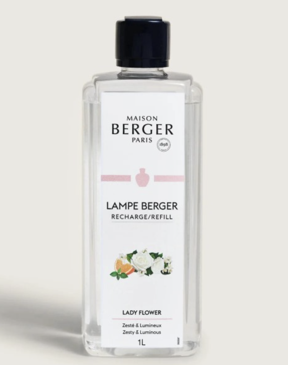 Lampe Berger -  Lady Flower (Rosa e Ambra) 1lt