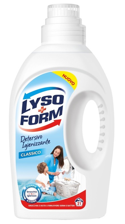 41499 LYSOFORM DETERSIVO BUCATO LAVATRICE LIQUIDO IGIENIZZANTE CLASSICO 21 LAVAG