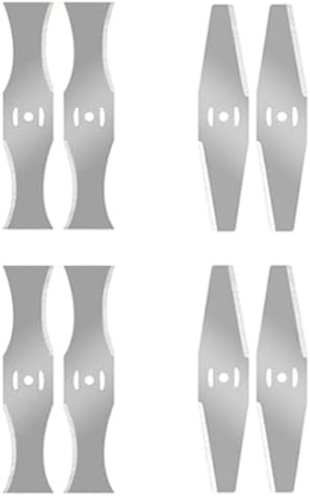 Battery Grass Trimmer Accessories, Replacement Blade Pack of 8, Metal Blade, onl