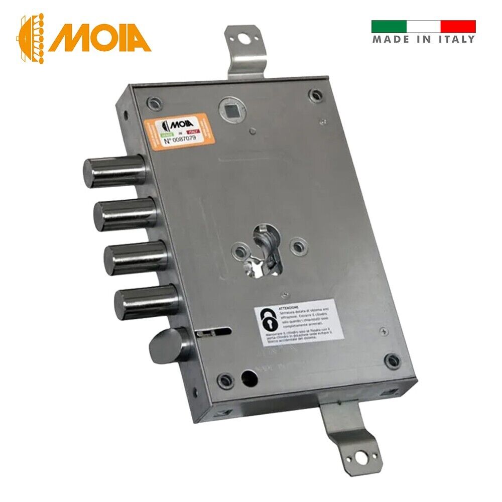 SERRATURA PROFILO EUROPEO AD INGRANAGGI CON TRAPPOLA MOIA 664/281DFB E.73 P.28