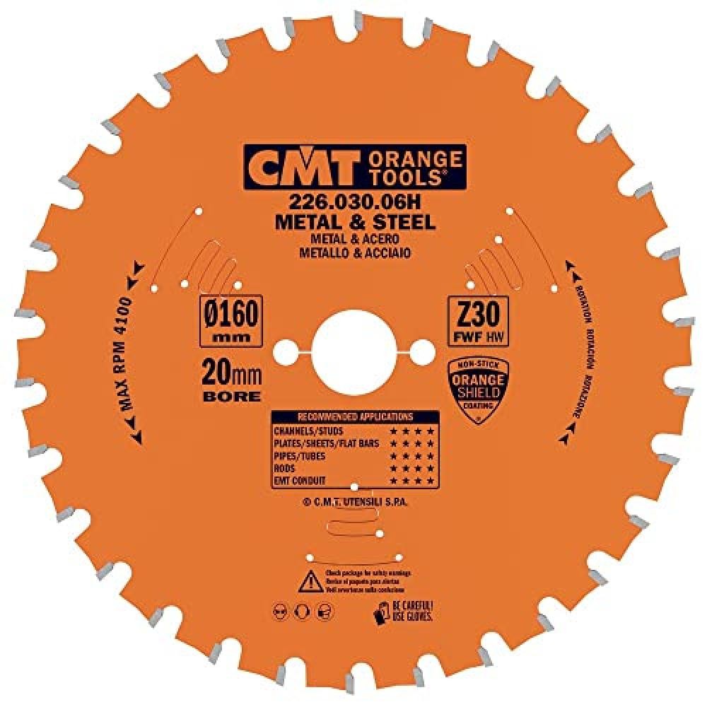CMT - 226.048.09M - LAMA X MATERIALI FERROSI-PVC HW 235x2.2/1.8x30 Z48 FWF - NUO