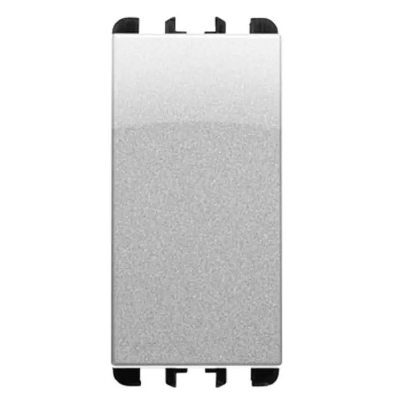 SIMON URMET NEA INTERRUTTORE 1P 10A GRIGIO ALLUMINIO