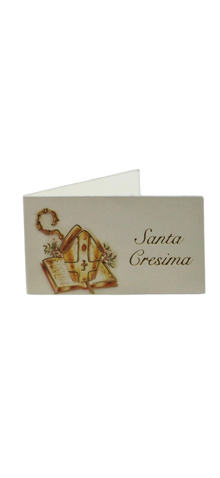 CARTONCINI PER BOMBONIERE SANTA CRESIMA - SET DA 100PZ