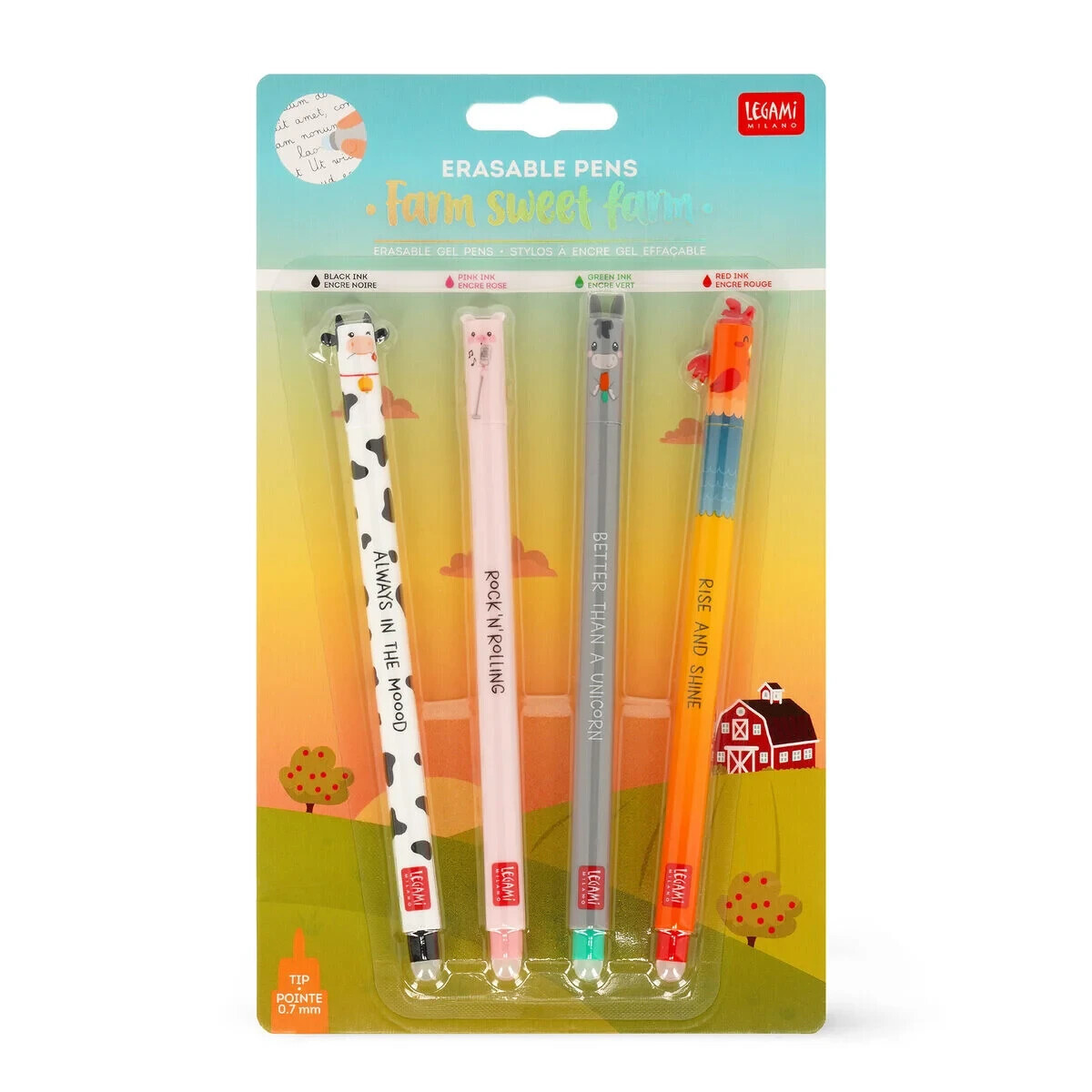 LEGAMI - SET 4 PENNE CANCELLINE - FARM LIMITED EDITION - FATTORIA
