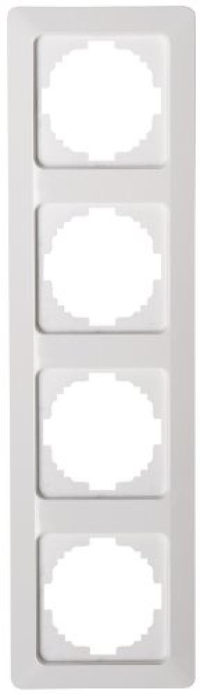 (TG. 4-fach) Kopp 305913088 Milano, Mascherina, 4 moduli - NUOVO