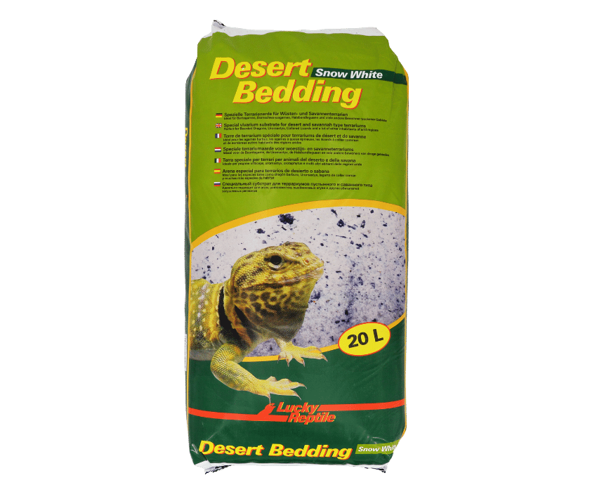 ARTICOLO DANNEGGIATO Lucky Reptile Desert Bedding "Snow White" 20L
