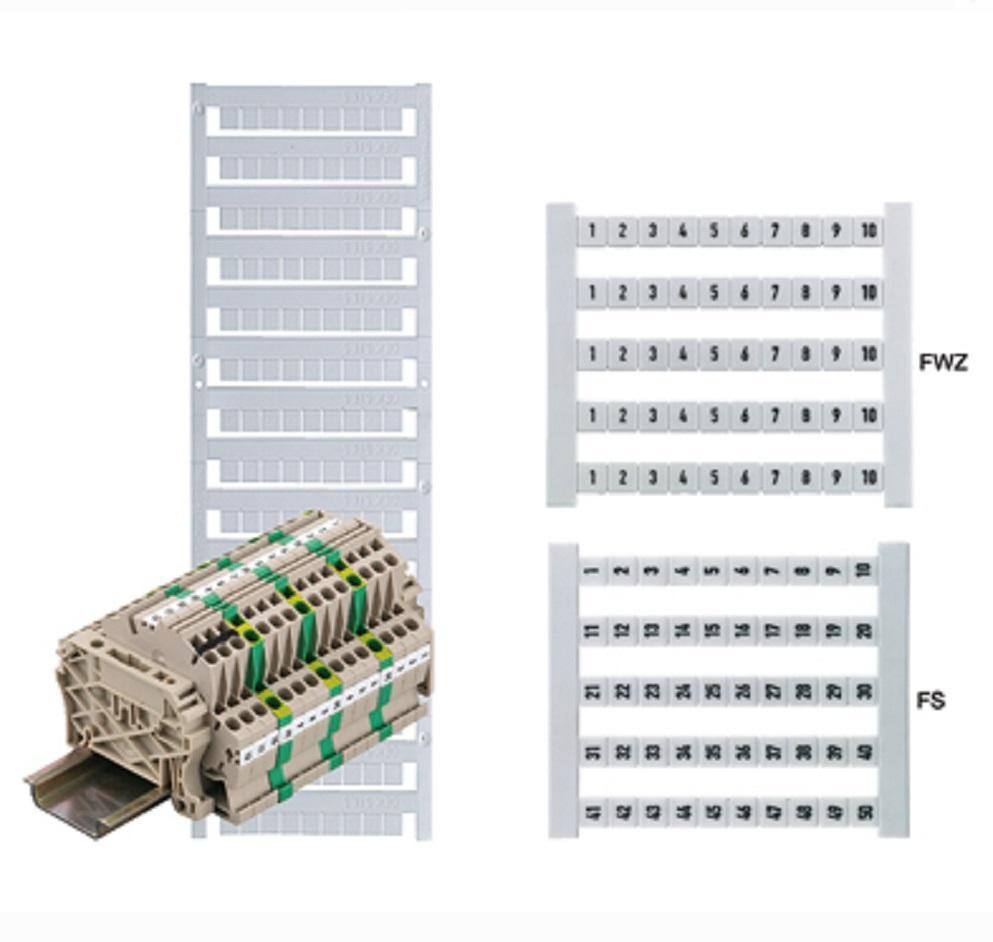 WEIDMULLER DEK 5 GW NUMERI N6  0522660006