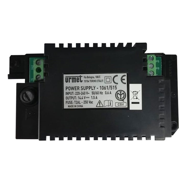 Alimentatore Ps515 Da 1,5A Per Centrali 1061, 1067, 1068 ( URMET cod. 1061/515 )