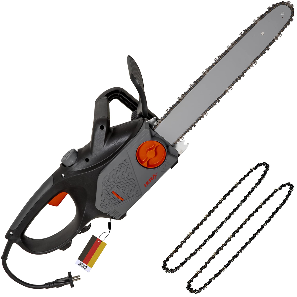 IKRA motosega elettrica KSE 2400-40, lunghezza di taglio 40cm, 2400 watt, incl.