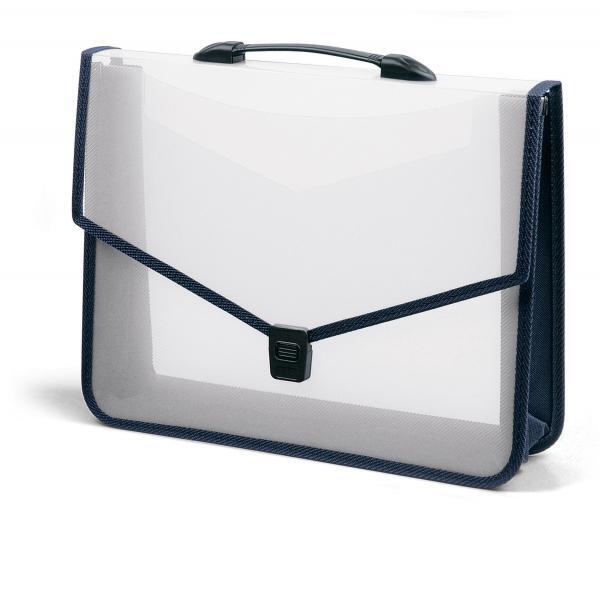 cartella portadocumenti ppl trasp. doppio scomparto 38x28x9cm 3031 niji 2104659