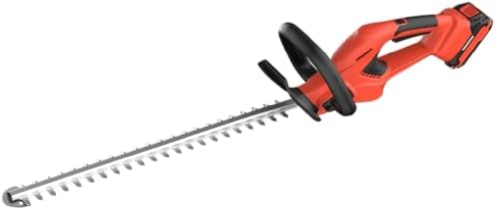 Cordless Electric Hedge Trimmer TEENO 2400 RPM, with 1 x 2.0Ah Battery and Charg