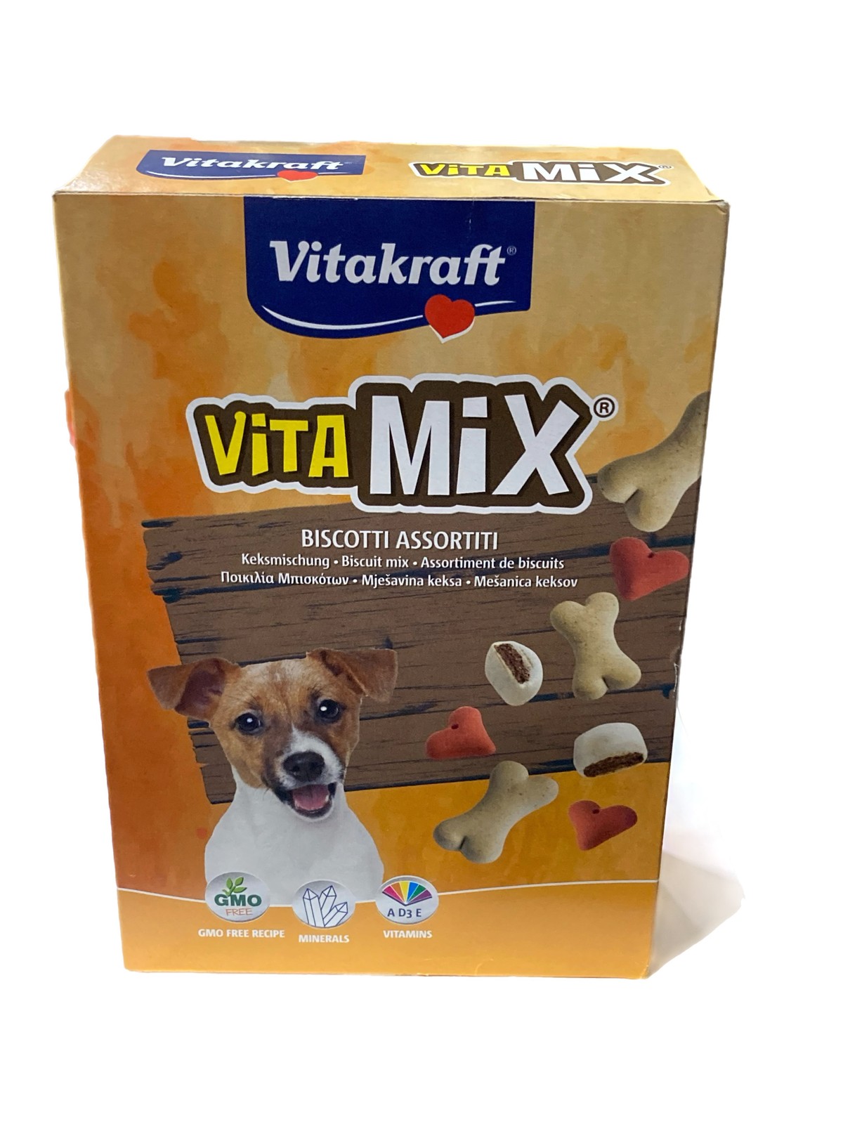 62674 VITAKRAFT VITA MIX BISCOTTI CROCCANTI PER CANI GR. 400